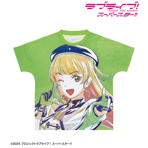 『ラブライブ!スーパースター!!』描き下ろし 平安名すみれ スーパースター!!ver. Ani-Art フルグラフィックTシャツユニセックス